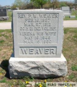 Rev Philip W. Weaver