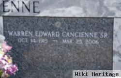 Warren Edward Cancienne, Sr