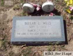 Beulah L Willis