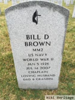 Rev William Dennis "bill" Brown