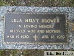 Lela Helvy Brower