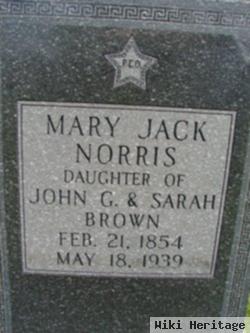 Mary Jack Brown Norris