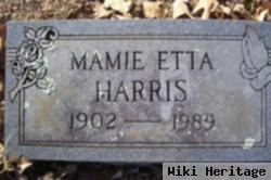 Mamie Etta Harris