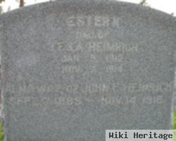 Ester K Heimrich