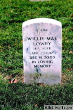 Willie Mae Lowry