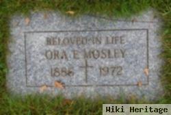 Ora Edmond Mosley