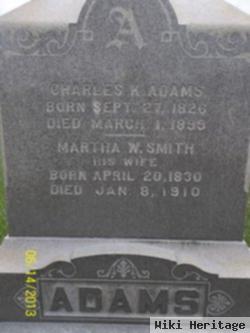 Martha W. Smith Adams