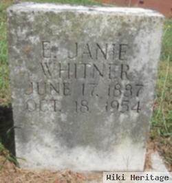 E. Janie Whitner