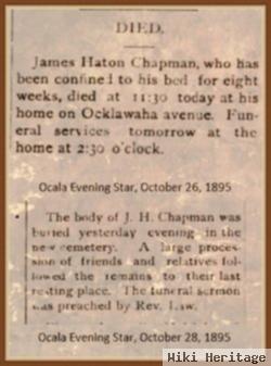 James H Chapman