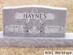 Frances M Haynes