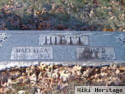 Mary Ella Burd Hiett