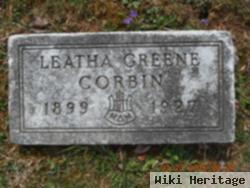 Leatha Alice Greene Corbin