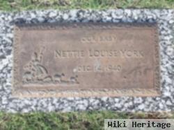 Nettie Louise York