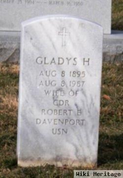 Gladys H Davenport