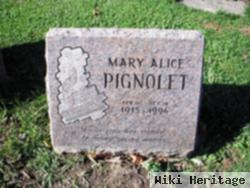 Mary Alice Pignolet