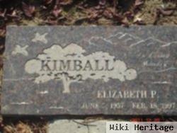 Elizabeth "lisa" Pelaez Kimball