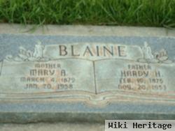 Mary Ann Conrad Blaine