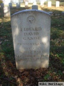 Pfc Edward David Ganoe