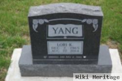 Lori K. Wilcott Yang