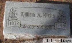 William A Nicks