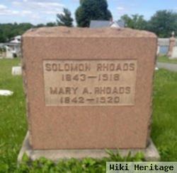 Solomon Rhoads