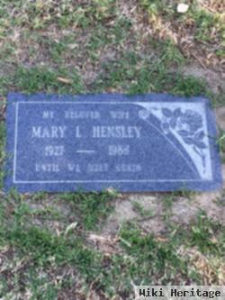 Mary Louise Hensley