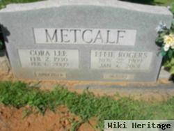 Cora Lee Metcalf