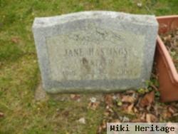 Jane Hastings Ryniker