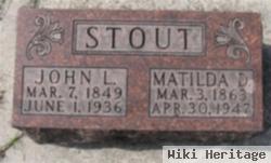 Matilda D Stout