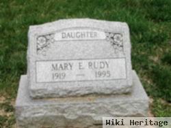 Mary E Rudy