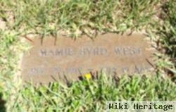 Mamie Byrd West