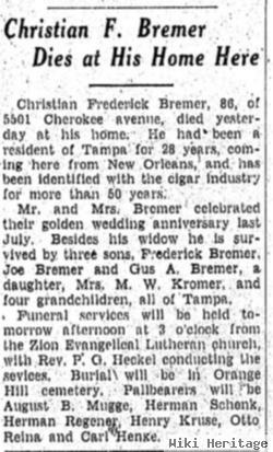 Fred Christian Bremer