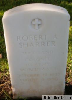 Robert A Sharrer