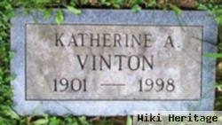 Katherine A Vinton