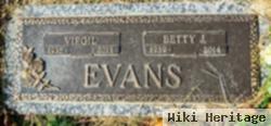 Betty J Rittenberry Evans