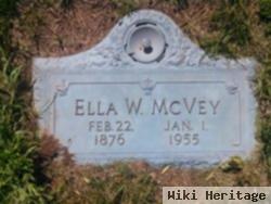 Sarah Ellen "ella" Woodward Mcvey