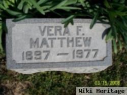 Vera F Matthew