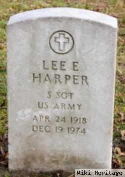 Lee E Harper