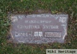 Christine Lydia Snyder