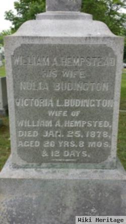 Victoria L Buddington Hempstead