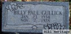 Billy Paul Gullick