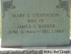 Mary E. Stevenson Barber