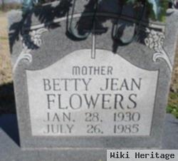 Betty Jean Bomar Flowers