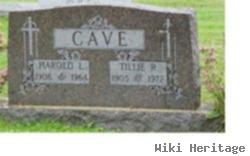 Harold Leroy Cave