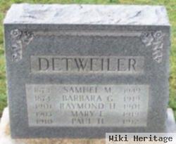 Samuel M. Detweiler