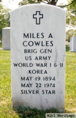 Bg Miles Andrew Cowles