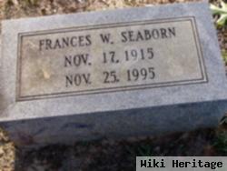 Frances W Seaborn