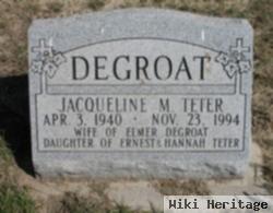 Jacqueline M Teter Degroat