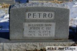 John C. Petro, Iii