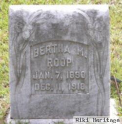 Bertha M. Fenner Roop